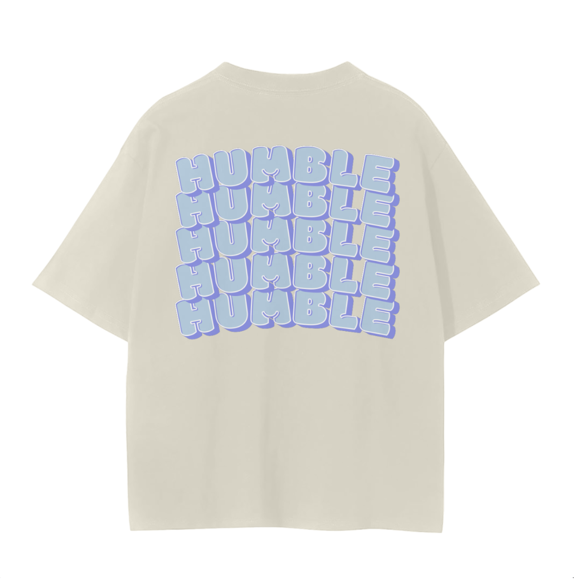 Humble Duplicate Tee APRICOT/BLUE